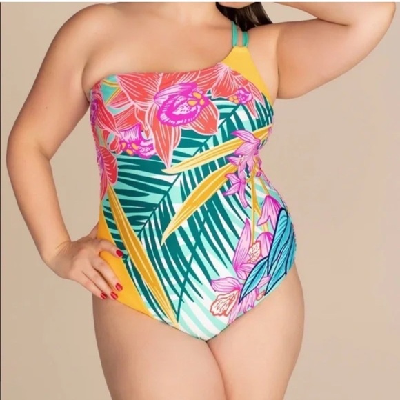 Trina Turk Other - TRINA TURK TERRA NOSTRA ONE SHOULDER ONE PIECE